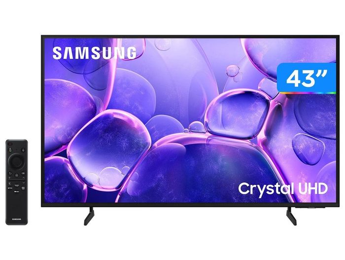 Smart TV Samsung 4K UHD Crystal